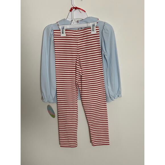 Zuccini Kids Reindeer Legging set Size 8 - Picture 2 of 4